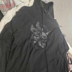 Guess Black Lightweight Shirt Jacket